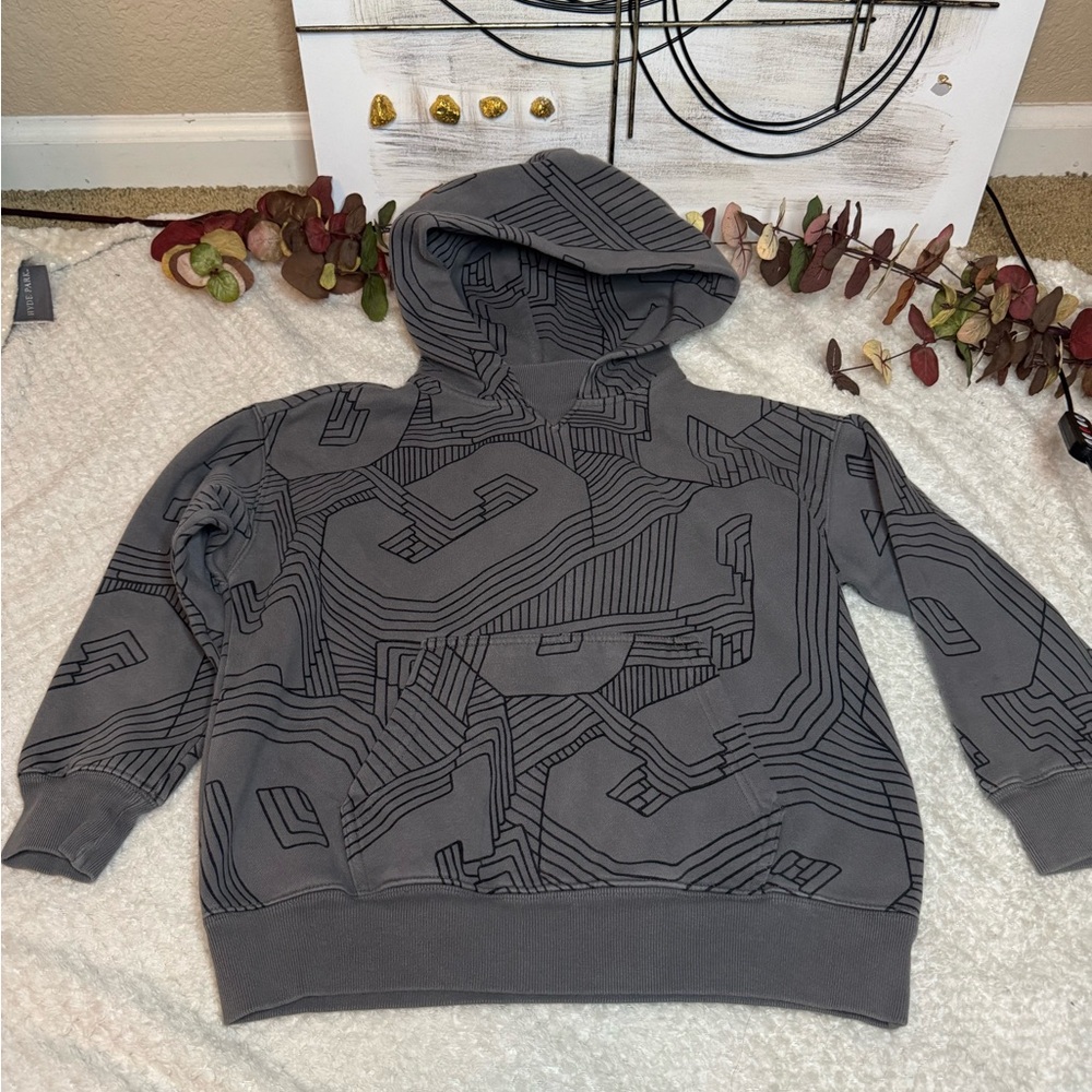 GAP KIDS | G-A-P Patterned Hoodie Sweatshirt